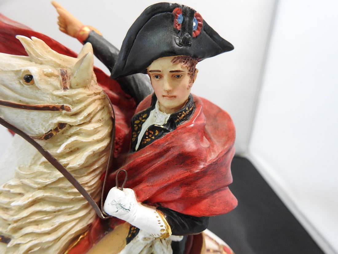 Napoleon Crossing the Alps Resin Equestrian Statue - 7