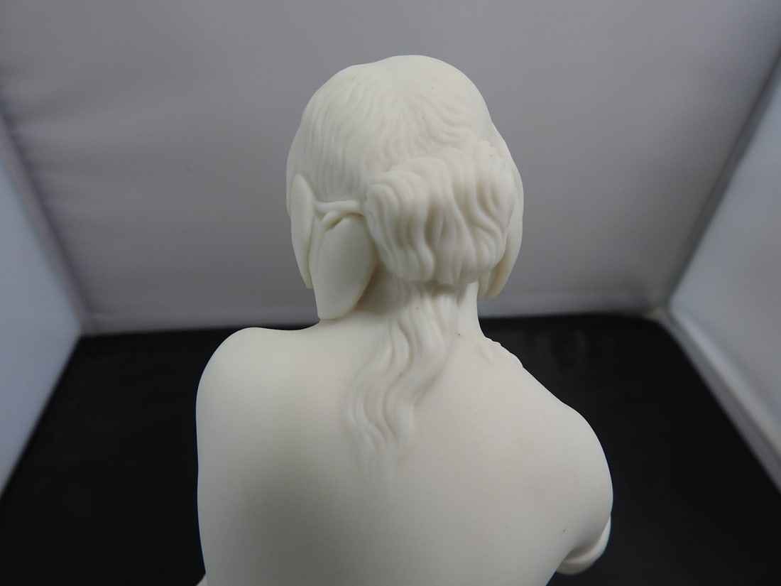 Copeland River Allegory / Ondine Bisque Porcelain Figure - 7