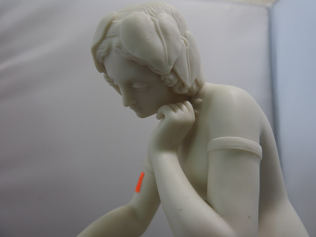 Copeland River Allegory / Ondine Bisque Porcelain Figure - 8