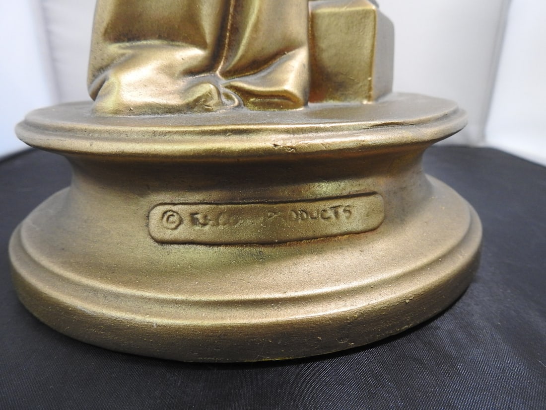 Esco Products Music and Poetry Faux Bronze Statue - 6