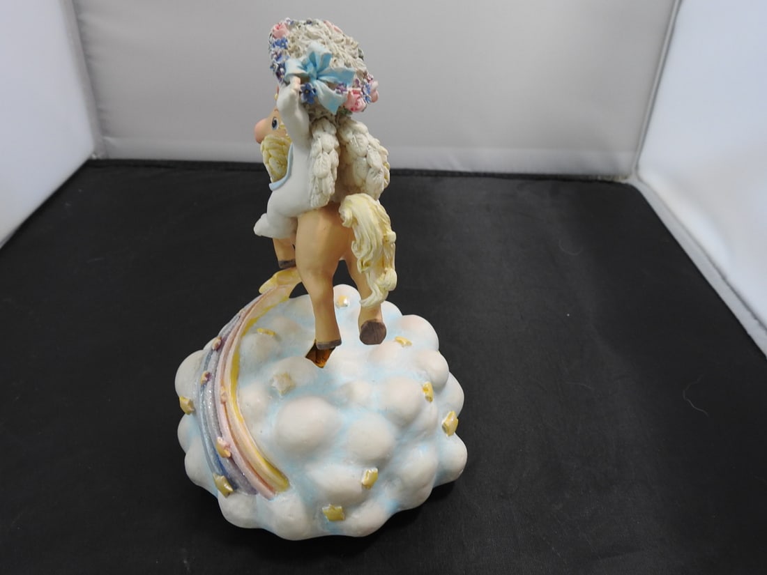 Carousel in the Clouds Musical Figurine - 4