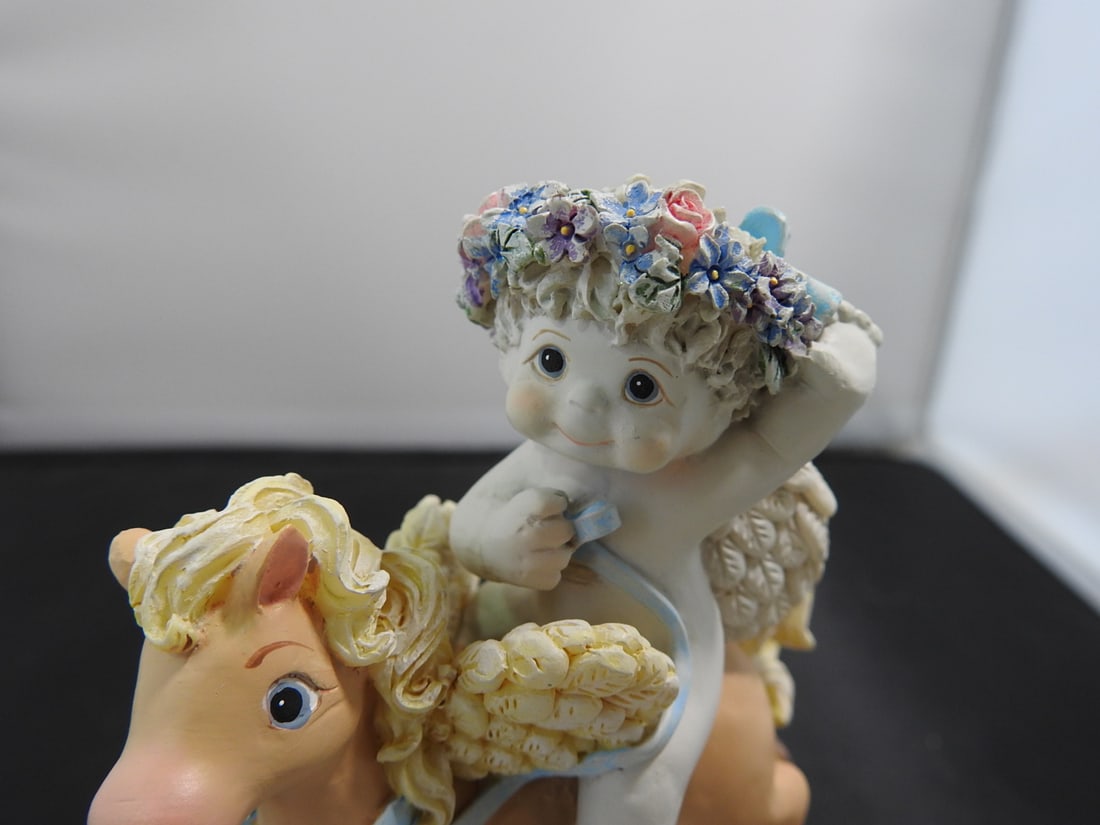 Carousel in the Clouds Musical Figurine - 5