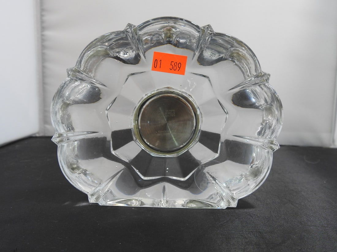 Royal Limited 24% Lead Crystal Desk Clock - 2