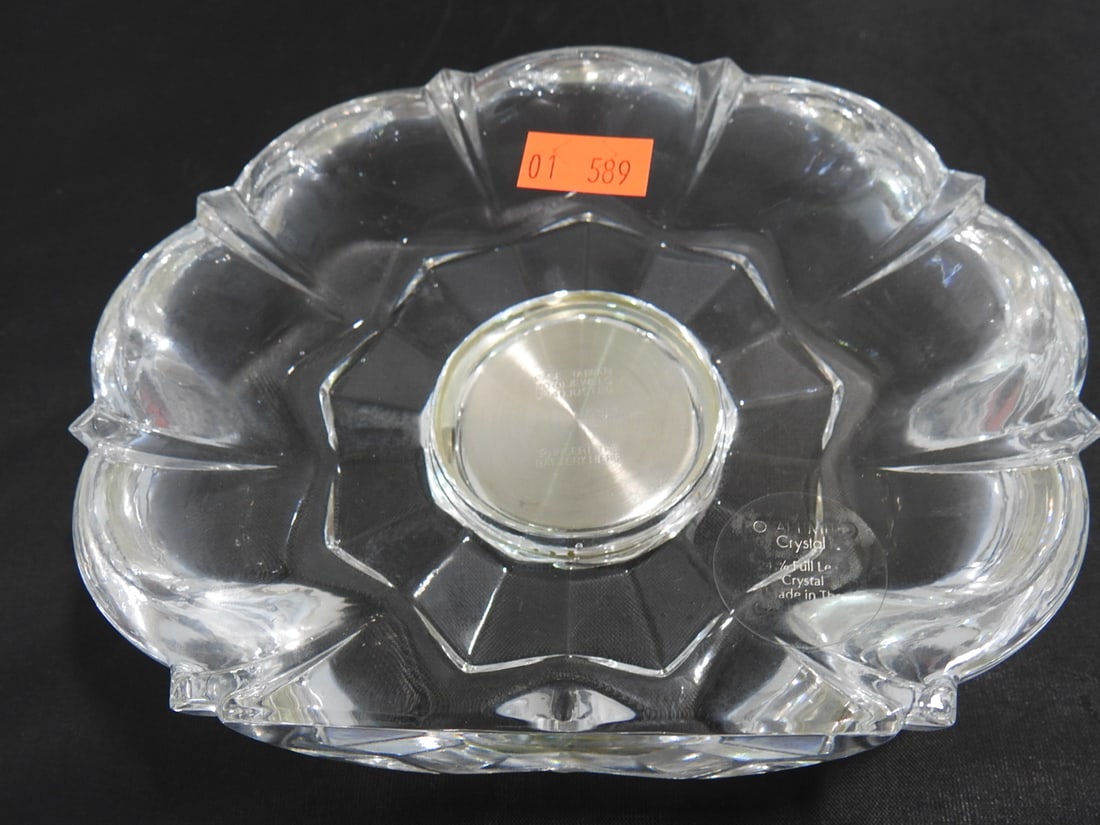 Royal Limited 24% Lead Crystal Desk Clock - 6
