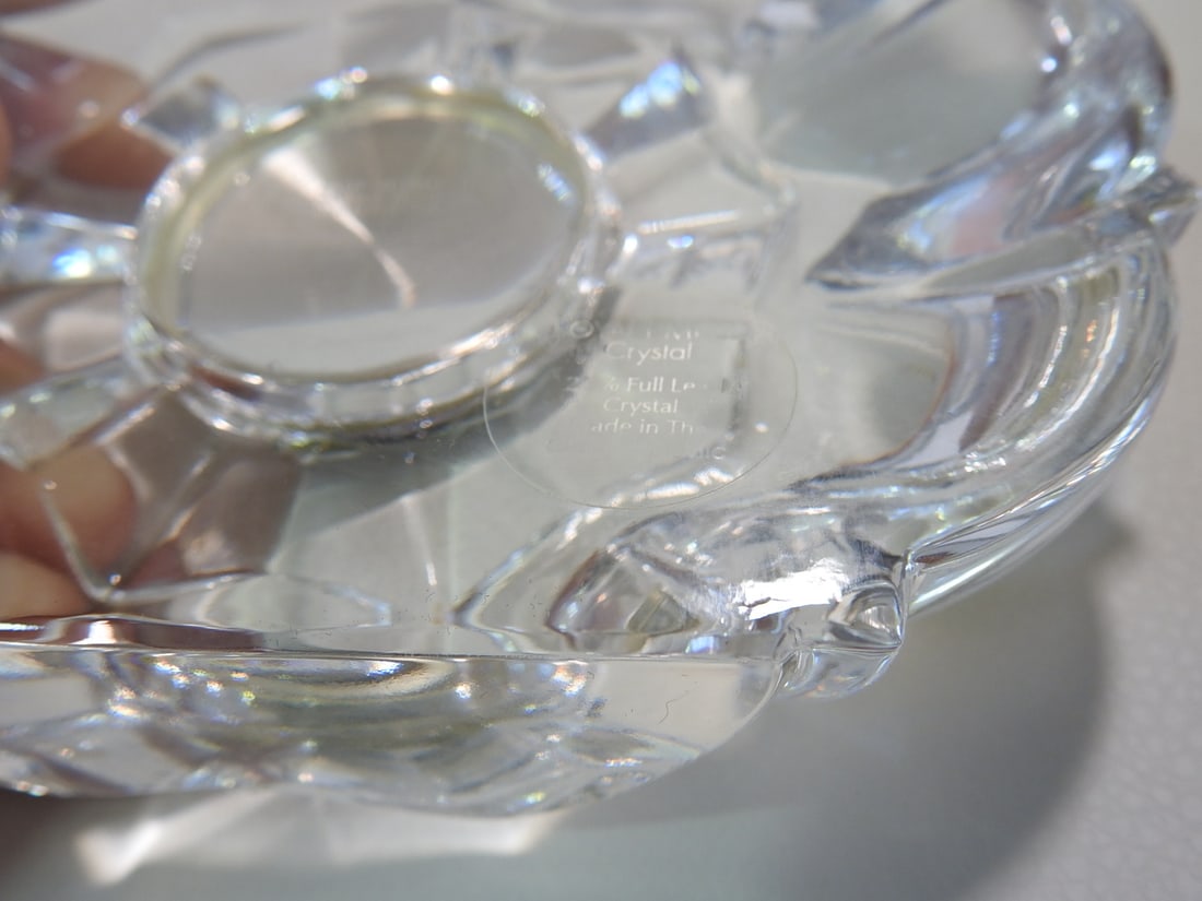 Royal Limited 24% Lead Crystal Desk Clock - 8
