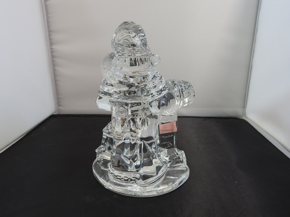 Waterford Crystal Santa with Globe Figurine - 2