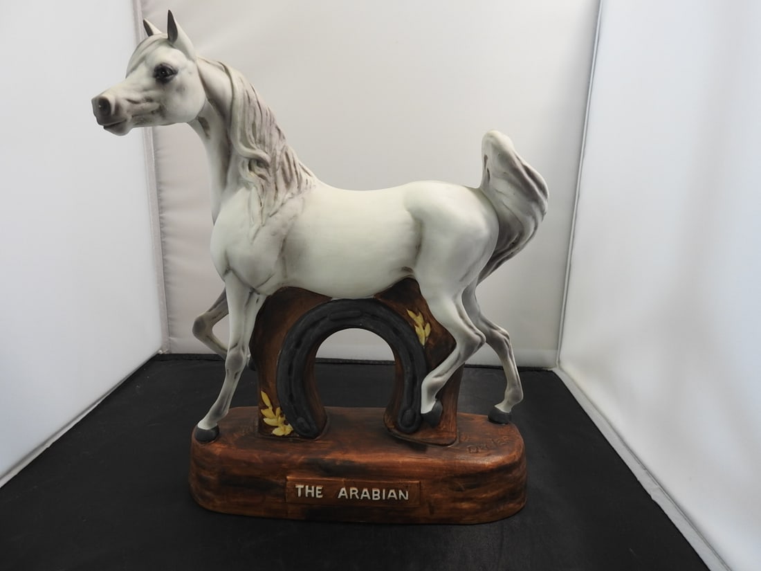 The Arabian Hand-Painted Porcelain Horse Figure - 2