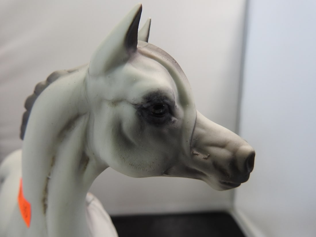 The Arabian Hand-Painted Porcelain Horse Figure - 4