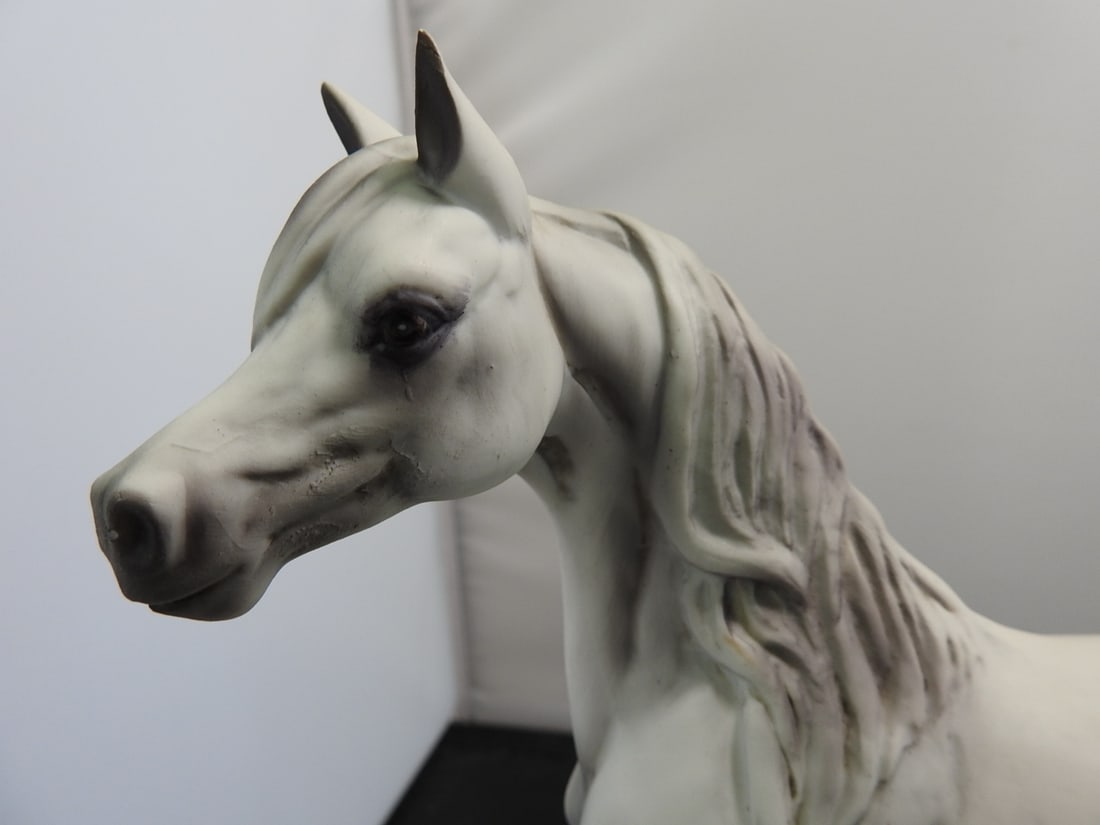 The Arabian Hand-Painted Porcelain Horse Figure - 5