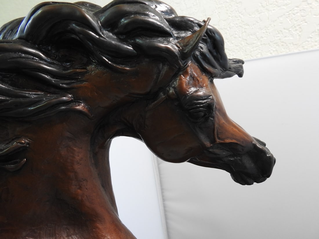 Vicki Keeling All the King's Horses Bronze Sculpture - 4