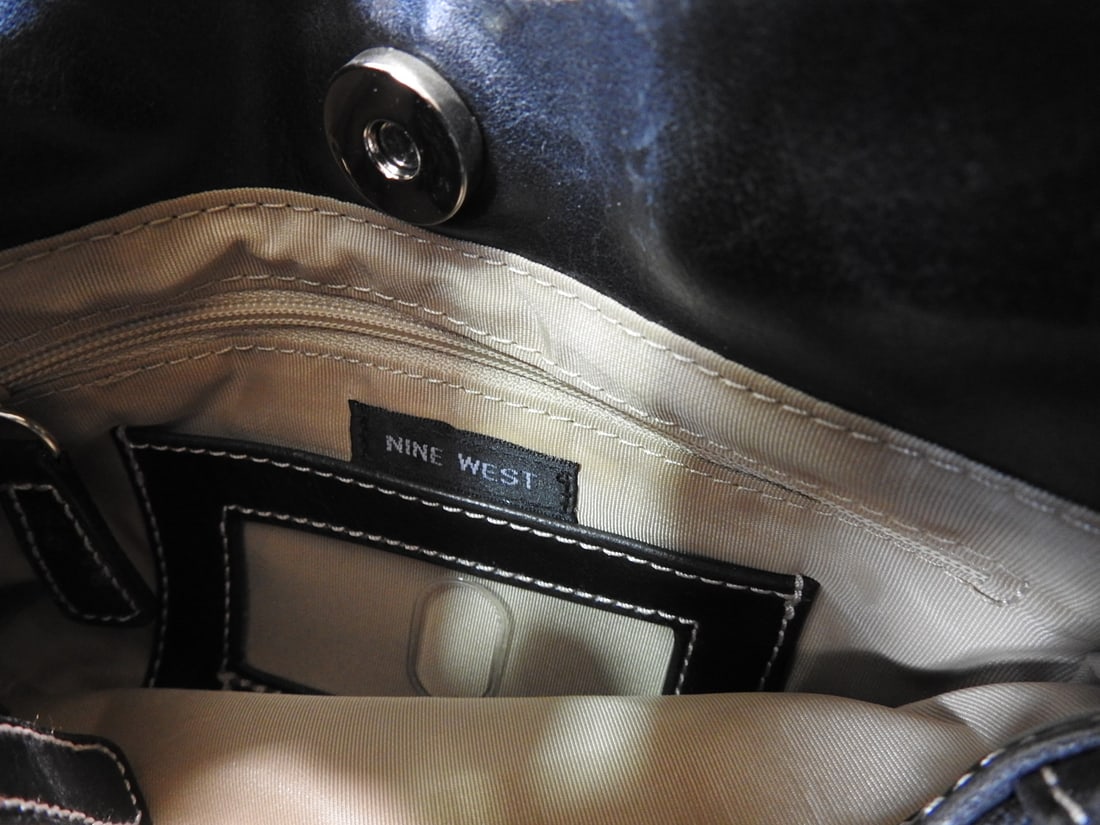 Nine West Black Purse with Wallet - 3