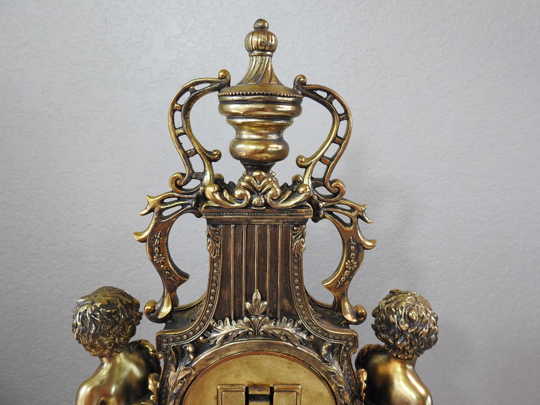Design Toscano Grande Chateau Beaumont Mantel Clock - 5