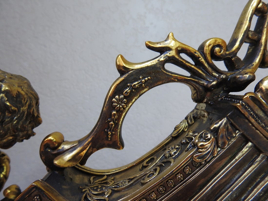 Design Toscano Grande Chateau Beaumont Mantel Clock - 6