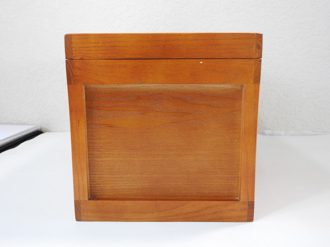 Wooden Storage Box with Metal Latches - 5