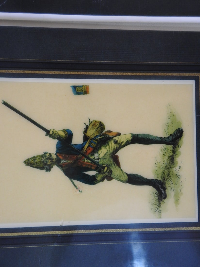 Set of Four Framed Plaque Prints - 3