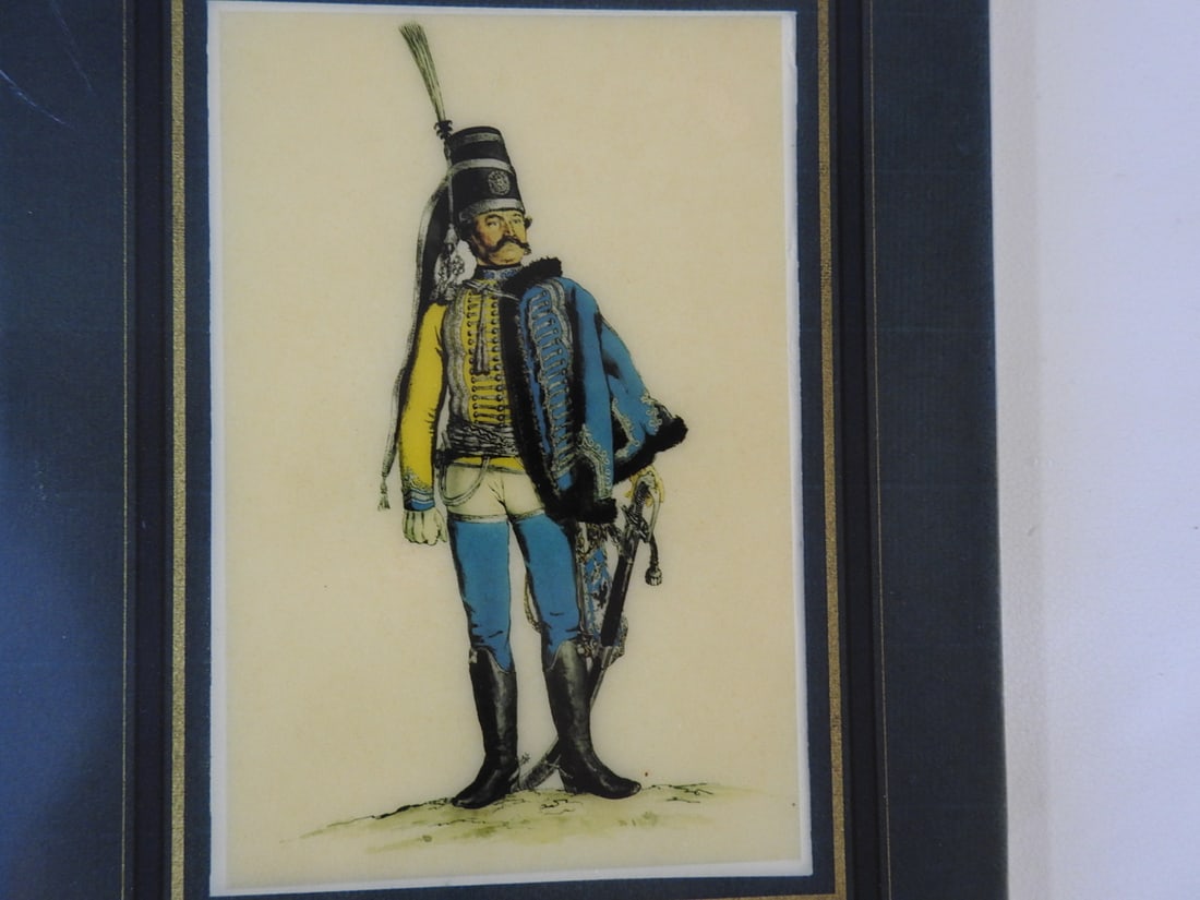 Set of Four Framed Plaque Prints - 4