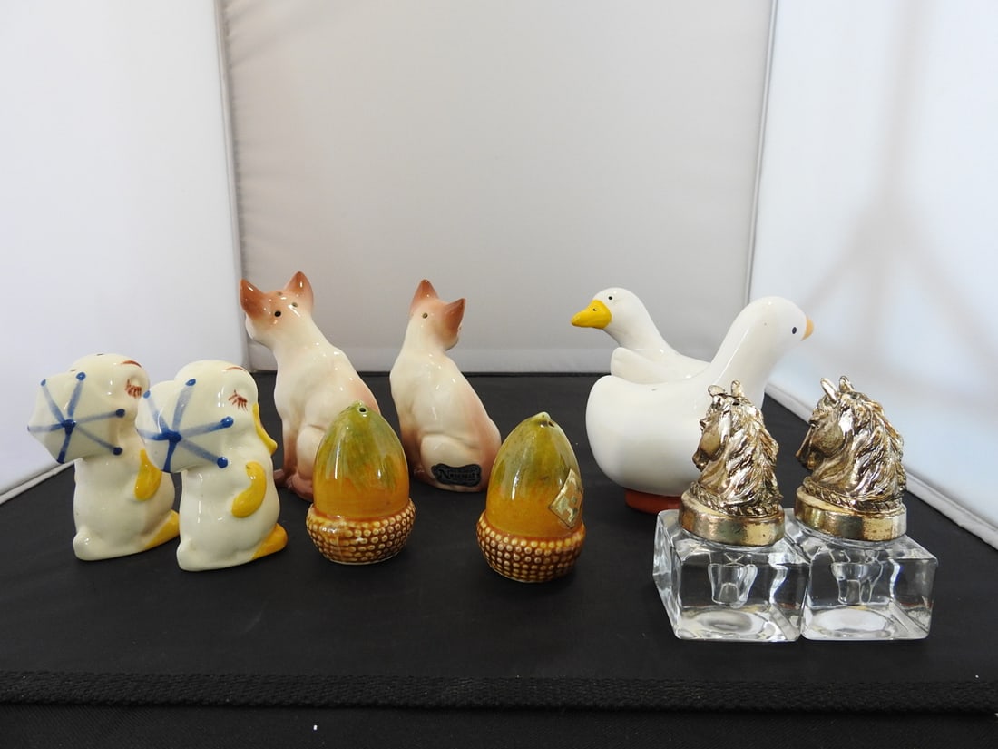 Lot of Vintage Salt & Pepper Shakers - 2