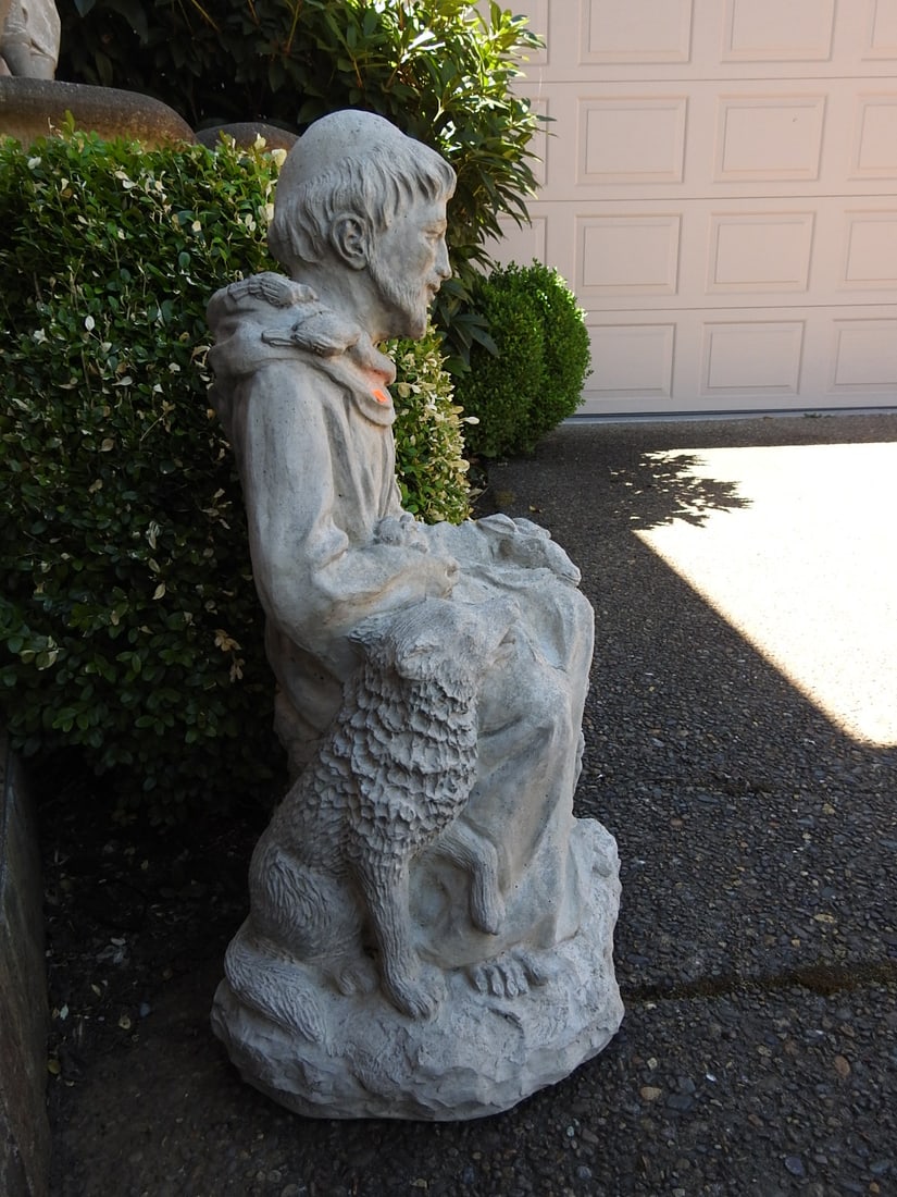 St. Francis of Assisi Classical Garden Statue - 3