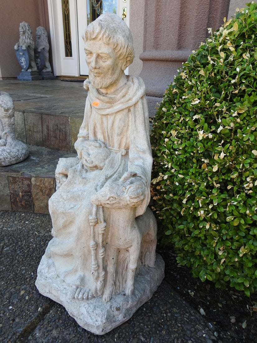 St. Francis of Assisi Classical Garden Statue - 4