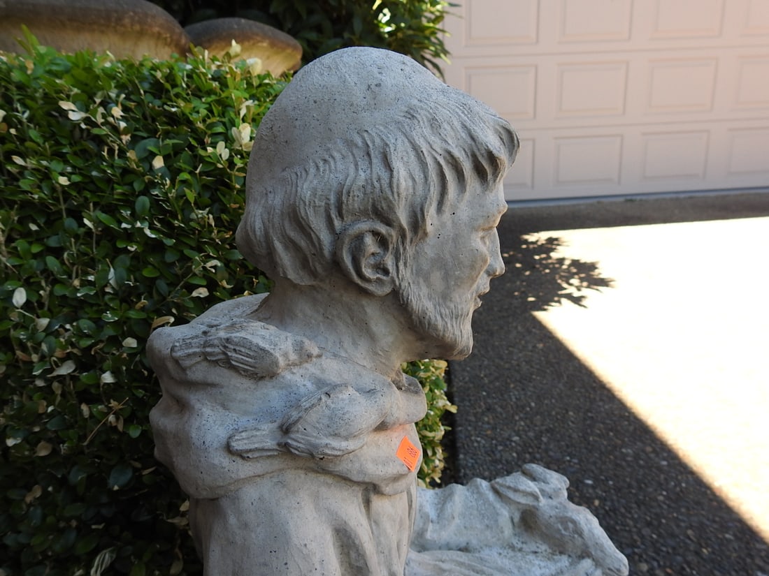 St. Francis of Assisi Classical Garden Statue - 7