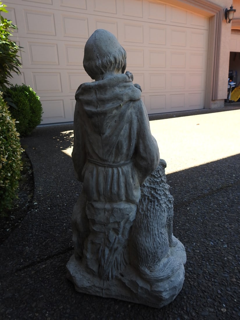 St. Francis of Assisi Classical Garden Statue - 8