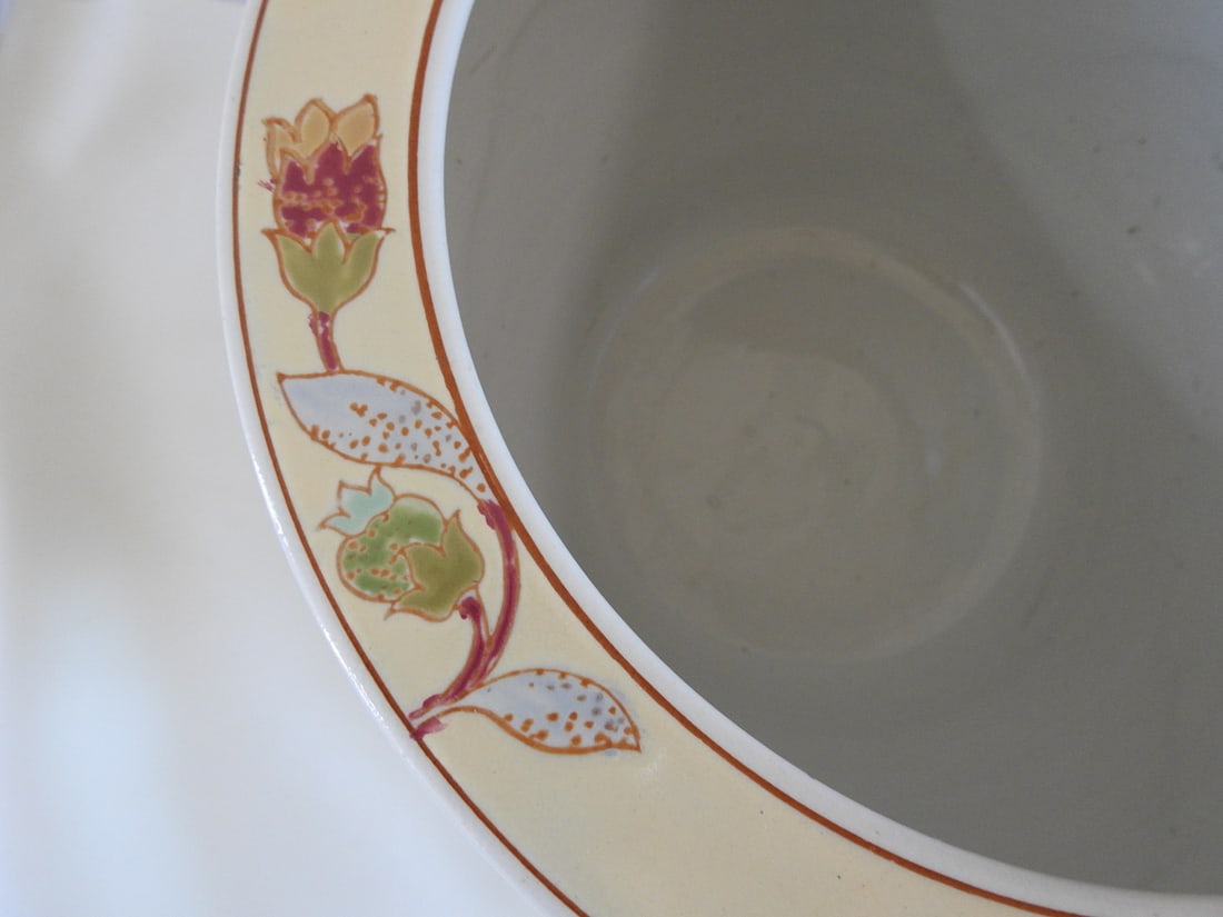 Chinese Chinoiserie Porcelain Fish Bowl Planter - 7