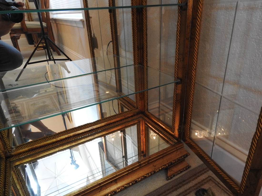 Venetian Rococo Revival Display Cabinet - 5