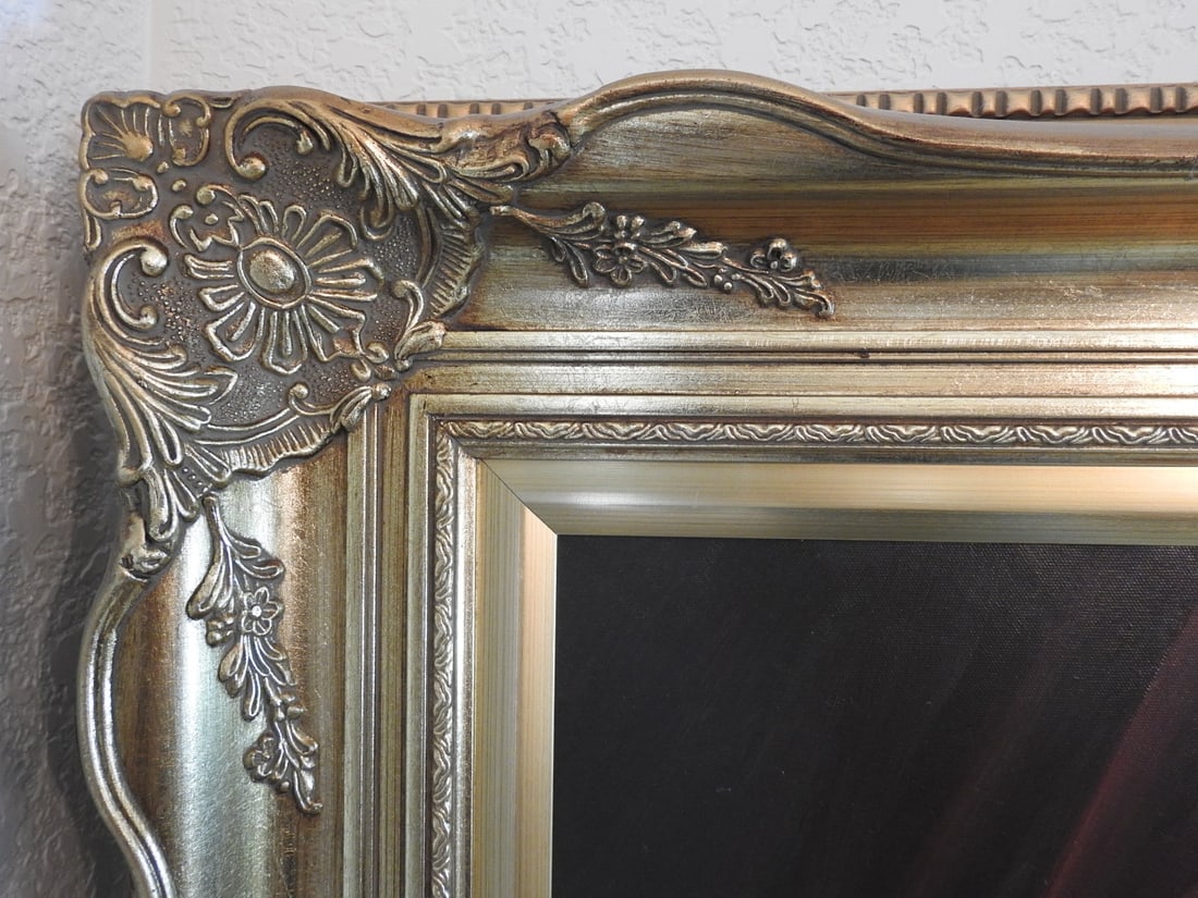 Large Framed Still Life Painting - 6