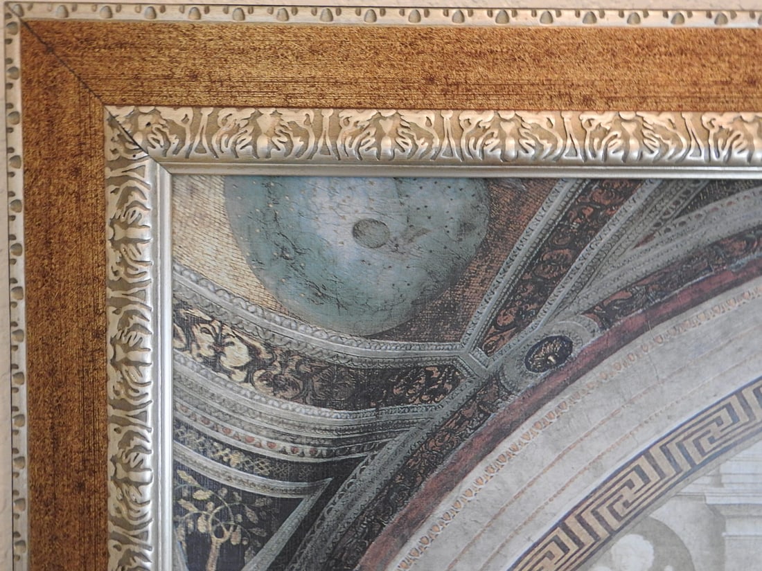 Framed “School of Athens" Reprint - 3