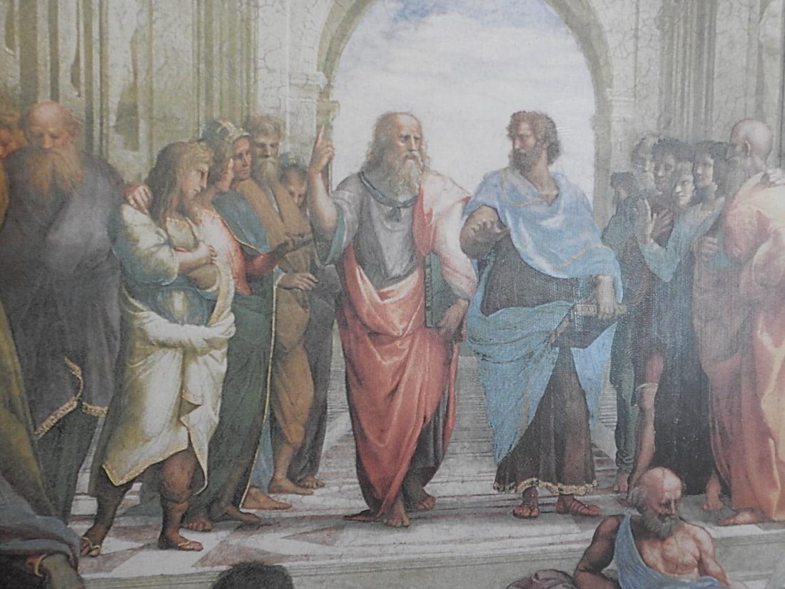 Framed “School of Athens" Reprint - 4