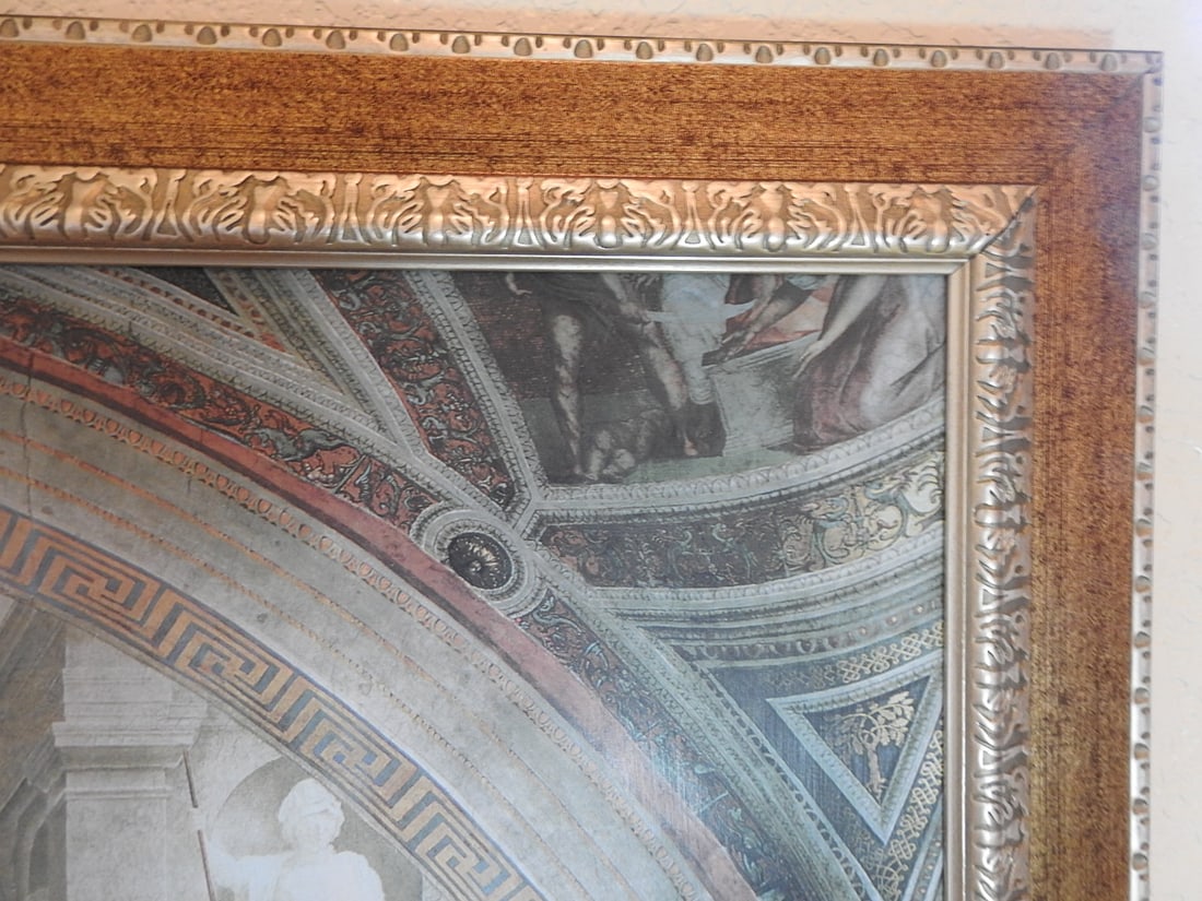 Framed “School of Athens" Reprint - 5