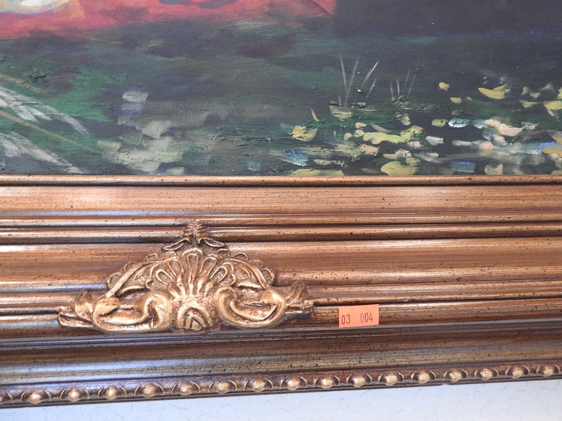 Framed The Lady of Shalott Oil Painting - 2