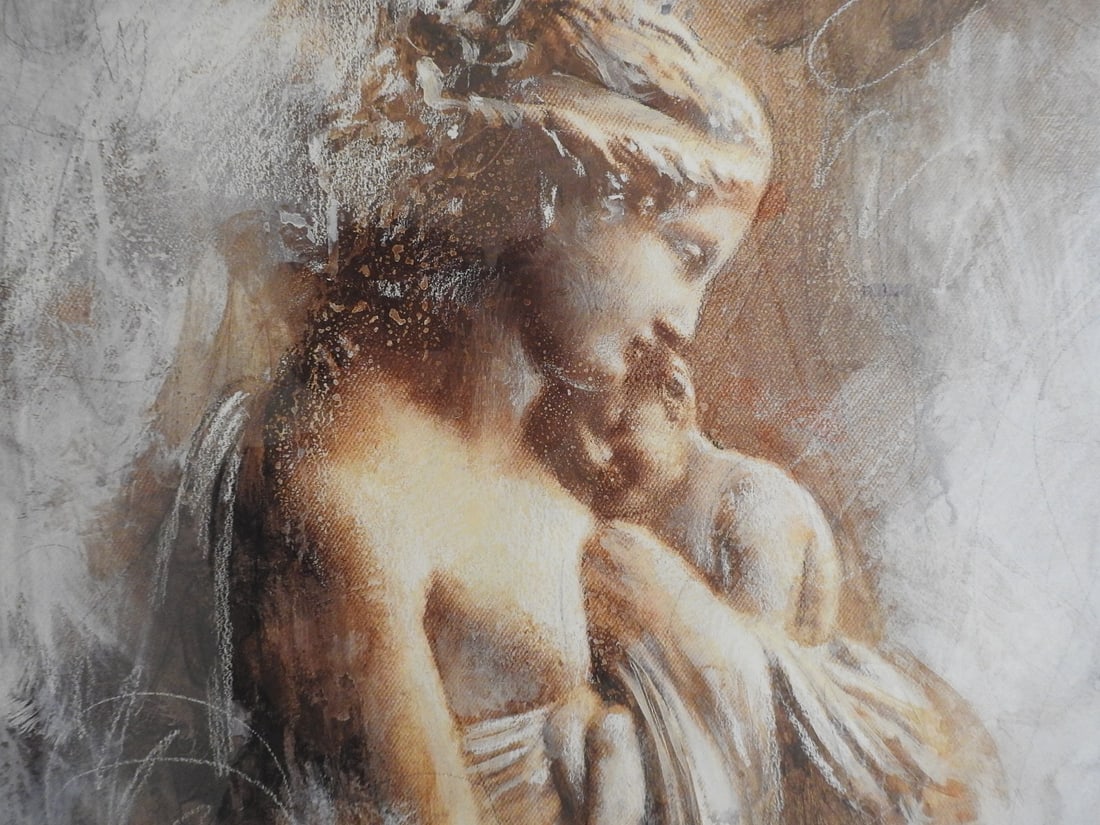 Mother and Child Framed Reprint - 2
