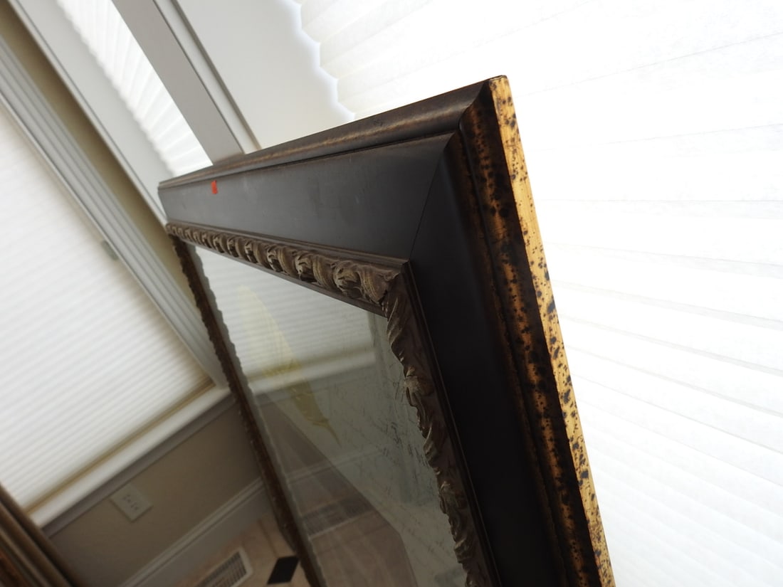 Neoclassical Framed Etching Reprint - 5