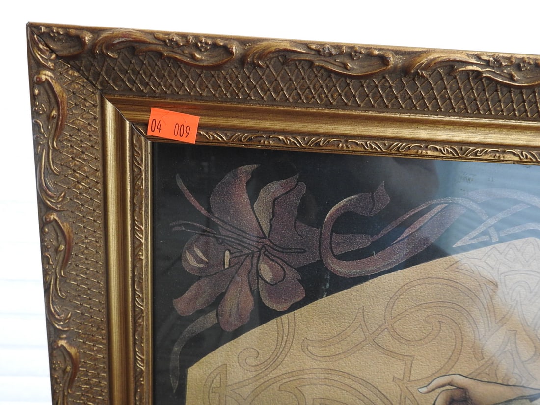 Elegance Framed Reprint by M. Golay - 8