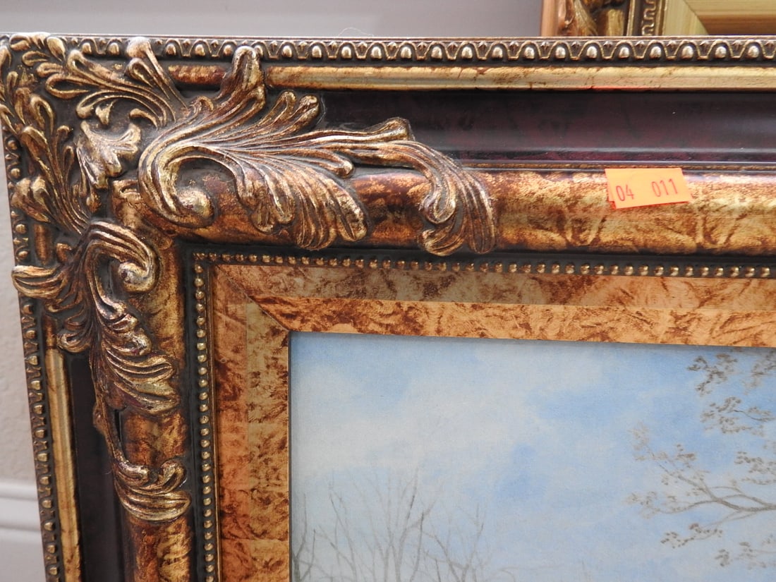 The Chase Framed Reprint by E. Benjamin - 2