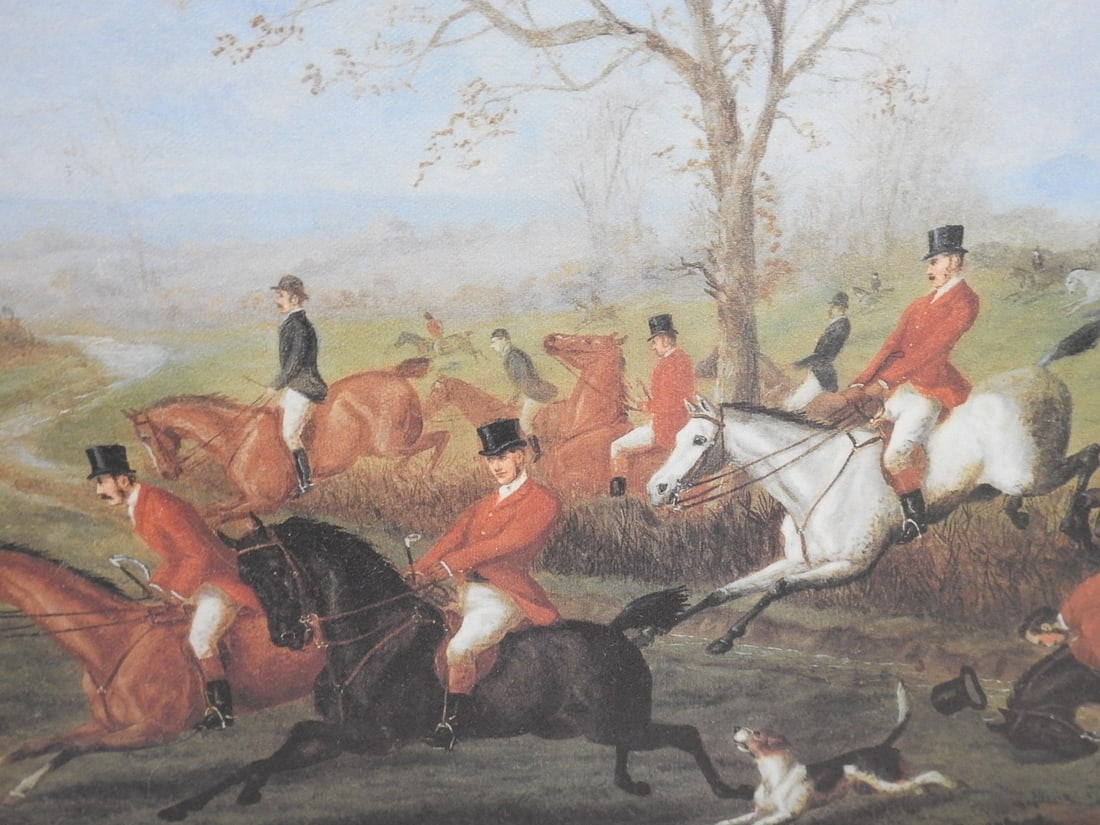 The Chase Framed Reprint by E. Benjamin - 3
