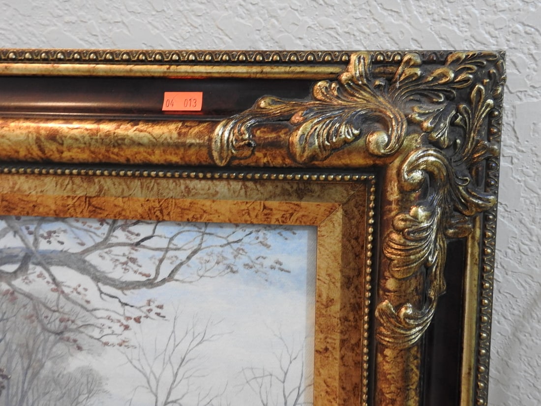 E. Benjamin Framed Equestrian Reprint - 2