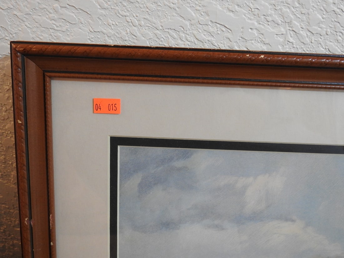Rosa Bonheur Horse Scene Framed Reprint - 2