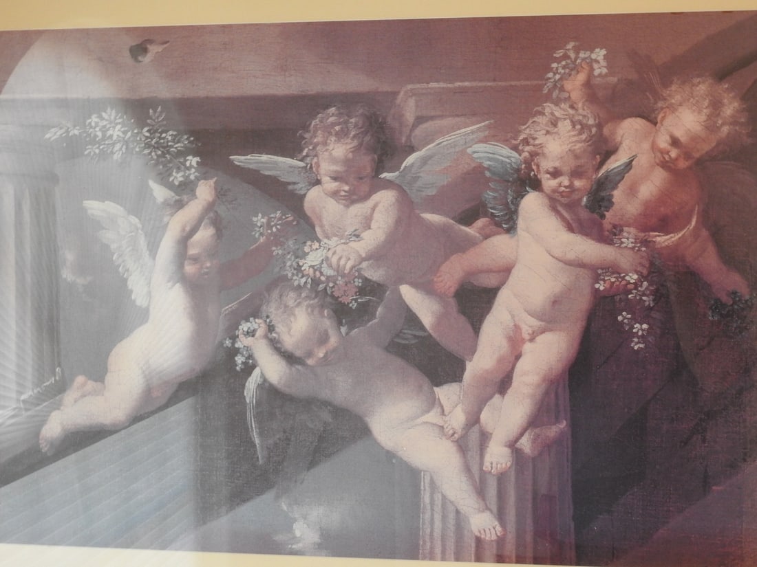 Baroque Revival Framed Classical Figural Print - 3