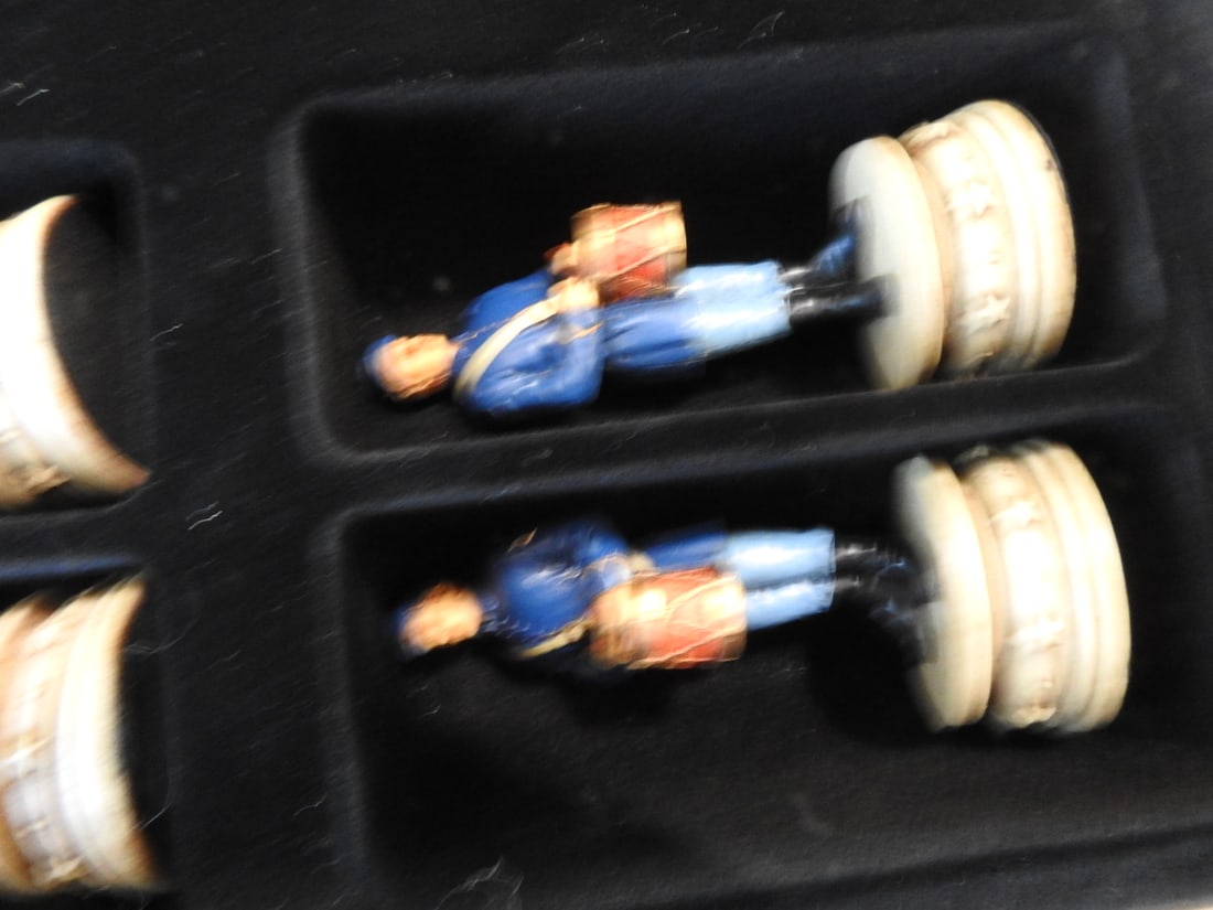 The Chessmates Painted Figural Chess Pieces Set - 9