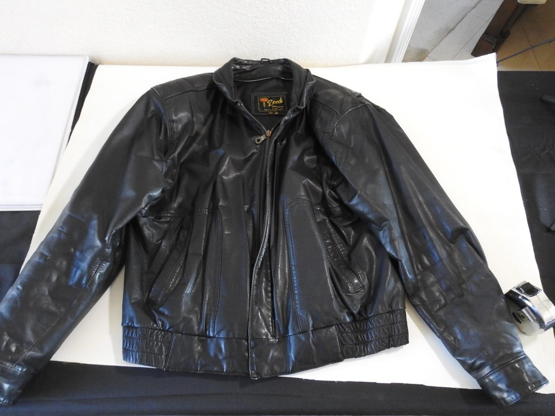 Reed Sportswear Genuine Leather Motorcycle Jacket (1 of 8)