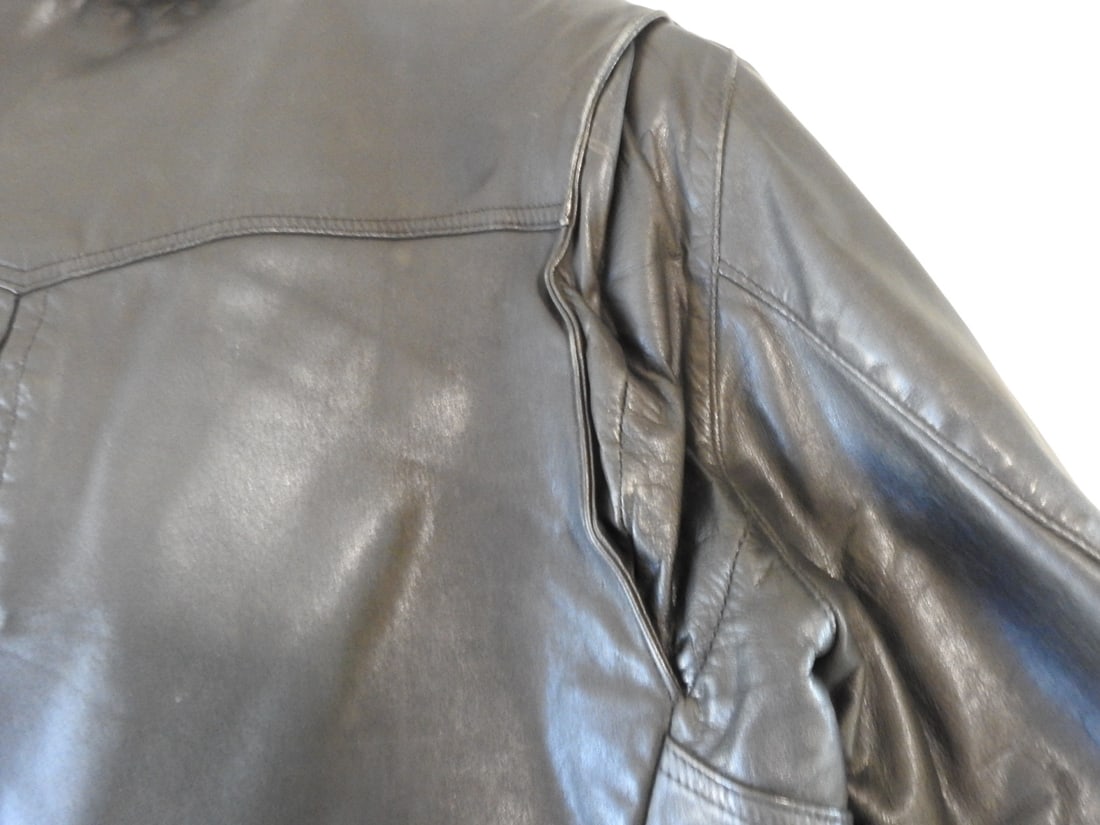 Reed Sportswear Genuine Leather Motorcycle Jacket - 7