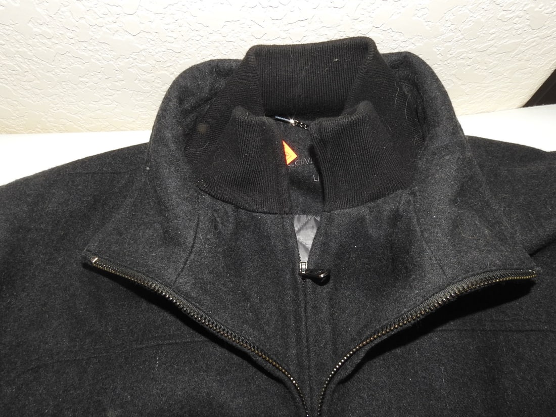 Men’s Calvin Klein Large Black Jacket - 2