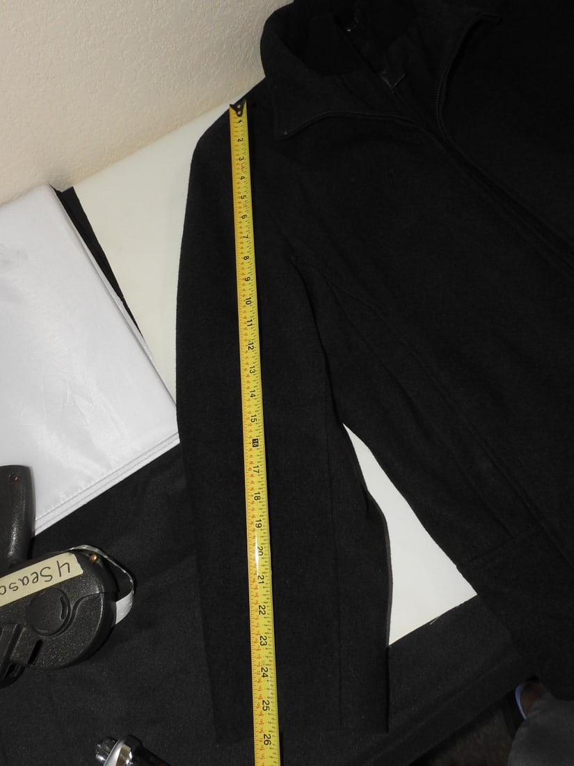 Men’s Calvin Klein Large Black Jacket - 5