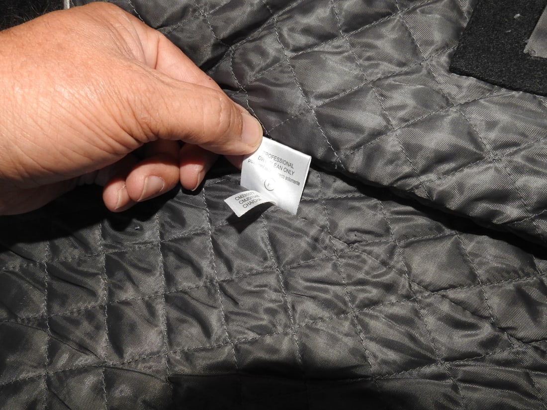 Men’s Calvin Klein Large Black Jacket - 8