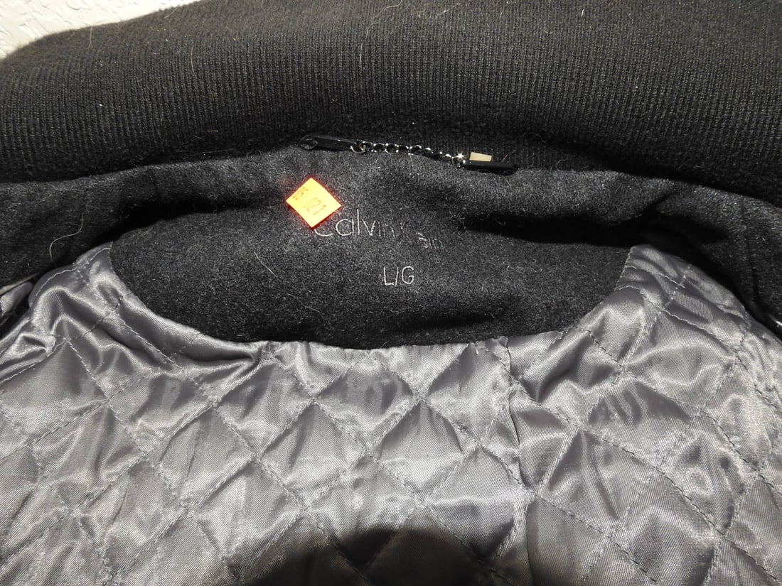 Men’s Calvin Klein Large Black Jacket - 9