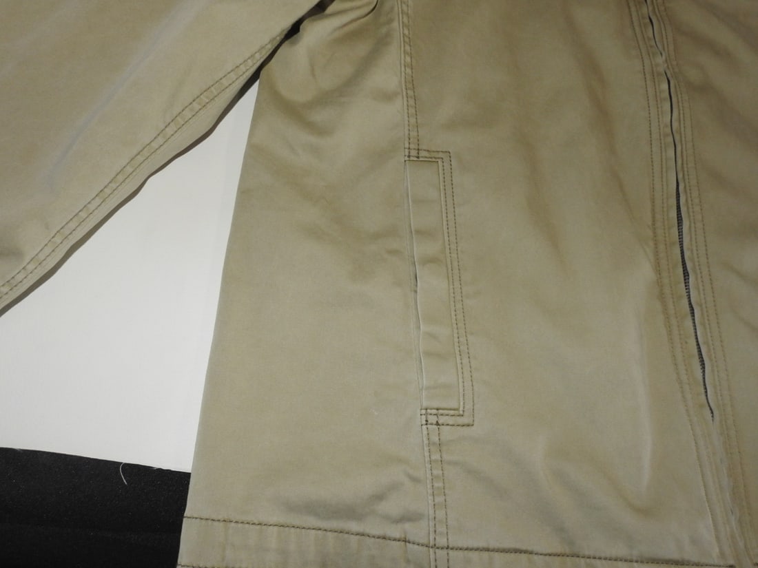 Tommy Bahama Large Khaki Coat - 3