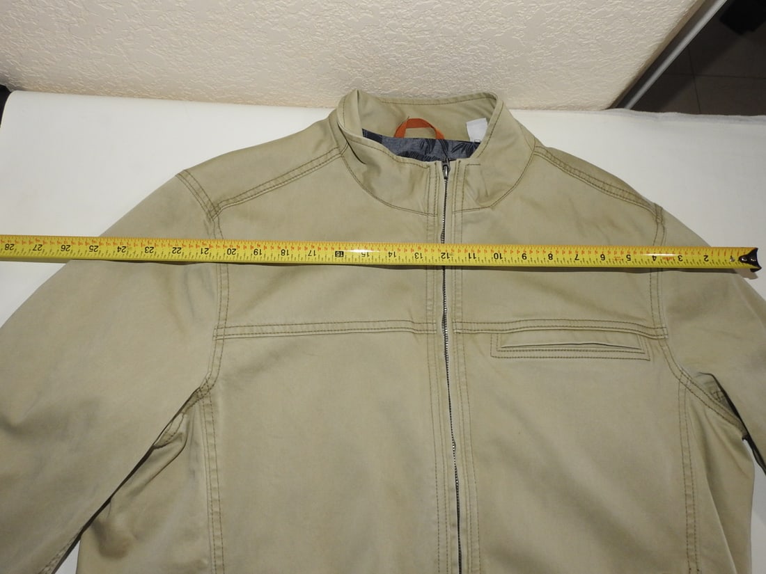 Tommy Bahama Large Khaki Coat - 5