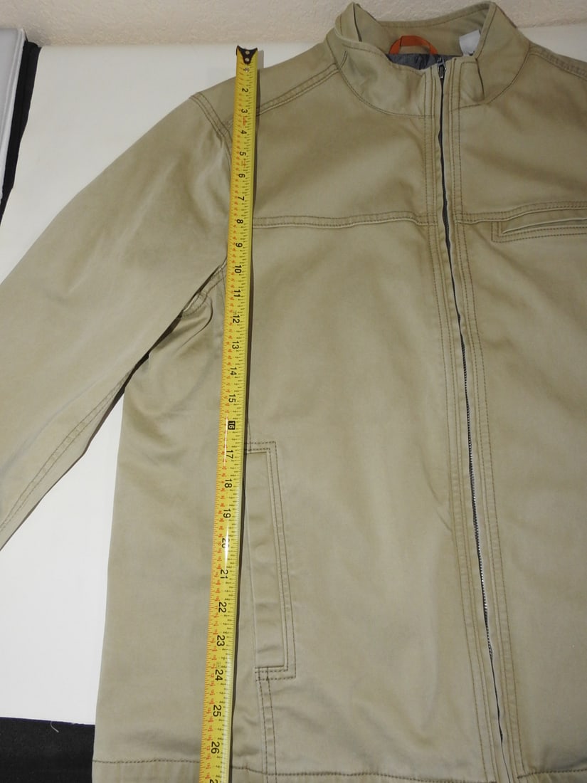Tommy Bahama Large Khaki Coat - 6